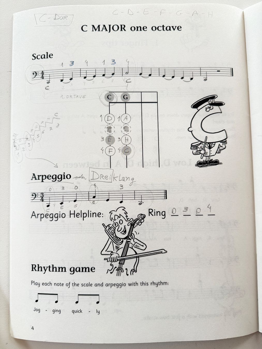 Libri: Cello Time Scales Oxford Notenbuch – Usato da Teufen AR venduto da Maleaa 2