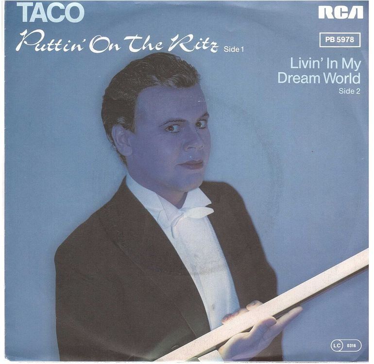 Dischi in vinile: Taco  --  Puttin on the Ritz  Single7 – Usato da Rheinau venduto da thespecials