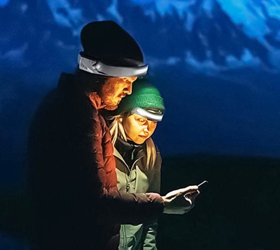 Lampade: Stirnlampe COB mit USB AKKU + BM Sensor – Nuovo e nell'imballaggio originale da St. Gallen venduto da schnaeppchen-preise 2