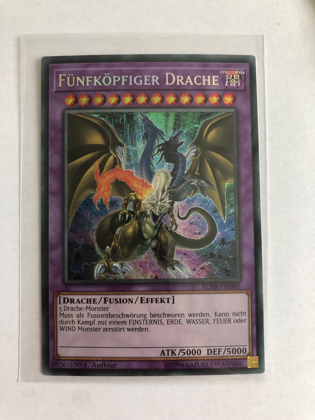 Yugioh Carte collezionabili: YuGiOh Fünfköpfiger-Drache – Usato da Altstätten SG venduto da ChangeMaker 1