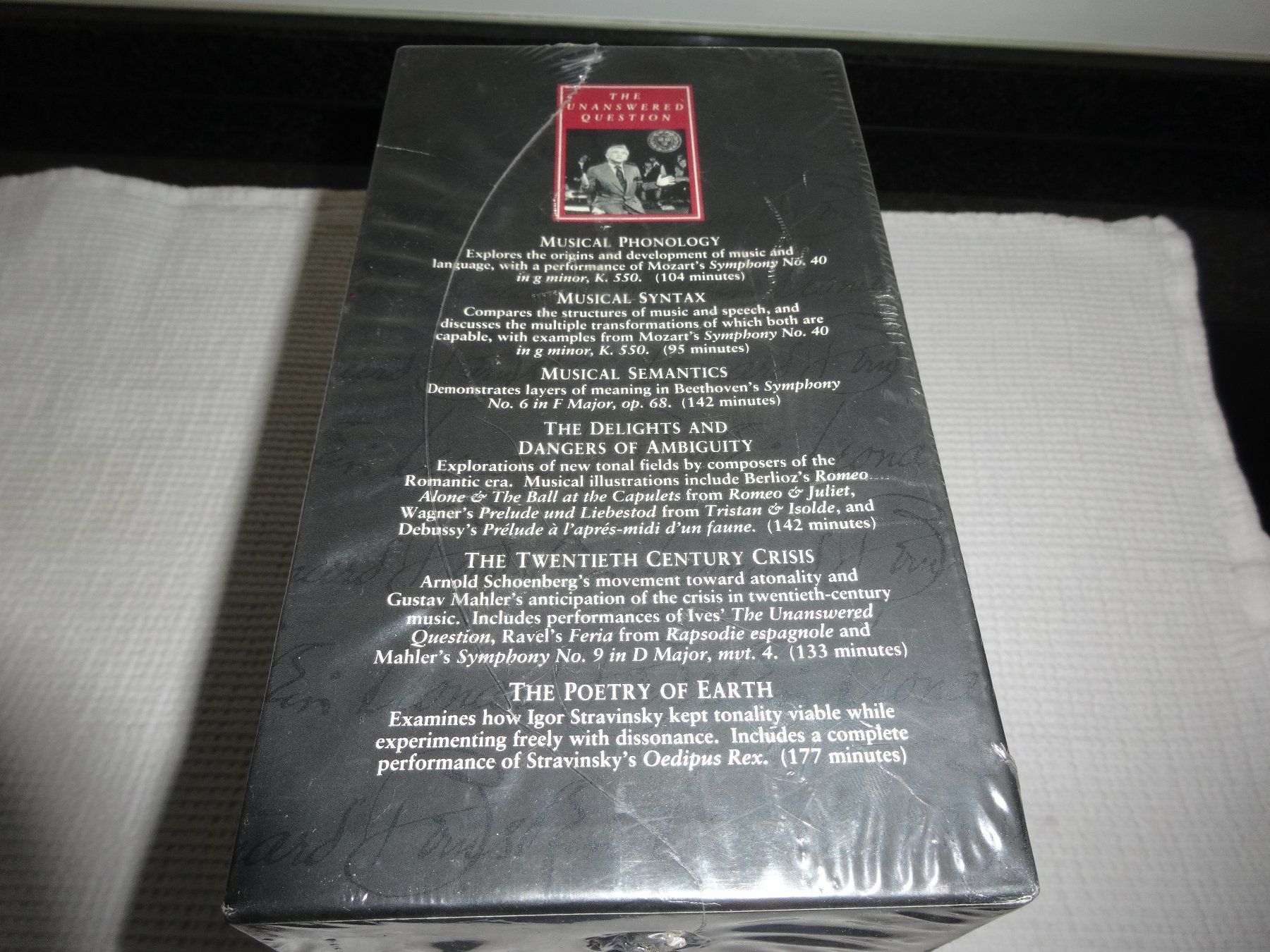 Alle VHS: Leonard Bernstein Musical 6 VHS – Neu und originalverpackt aus Neerach von jenny062 4