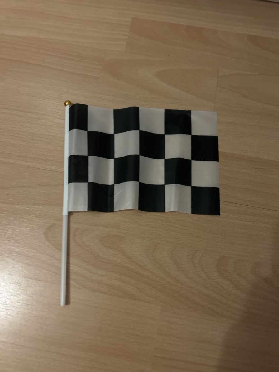 Tutte le decorazioni: 10x Mini Zielflaggen / Rennflaggen – Nuovo (secondo la descrizione) da Riehen venduto da S______