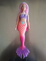 Barbie Meerjungfrau Puppe rosa lila