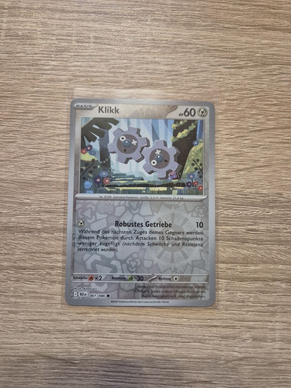 Pokémon Carte collezionabili: Klikk Reverse Holo Pokemon BLK 061/086 DE – Nuovo (secondo la descrizione) da Altdorf UR venduto da Josi5588 1