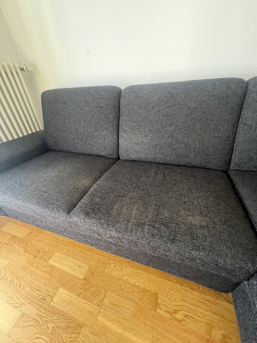 Divani: Gemütliches Ecksofa/ Lounge Sofa, Grau – Usato da Bern venduto da and_c6q2 1