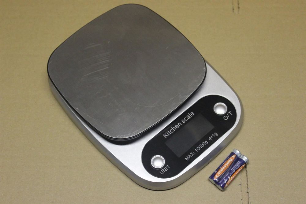 Küchenwaage RENPHO Digital 5kg - Edelstahl Mit LCD Display, 7