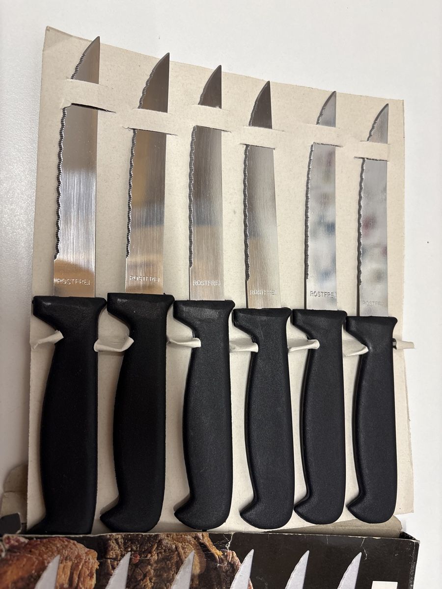 Coltelli: 6 Steakmesser Set – Nuovo e nell'imballaggio originale da Rümlang venduto da euqinom16 1