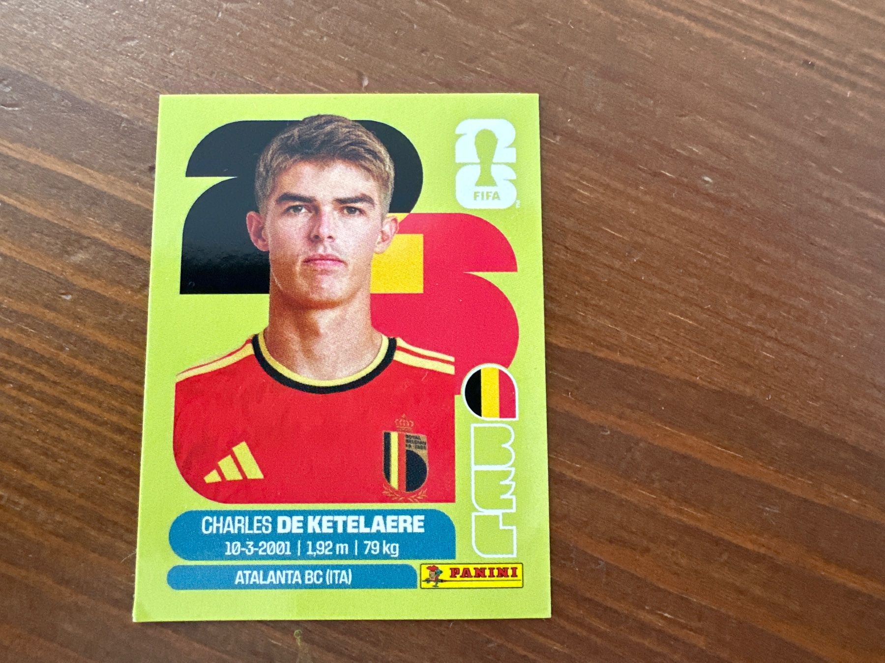 Panini Carte collezionabili: Panini BEL 17 FIFA World Cup 2026 – Nuovo e nell'imballaggio originale da Würenlos venduto da gtvlady_82