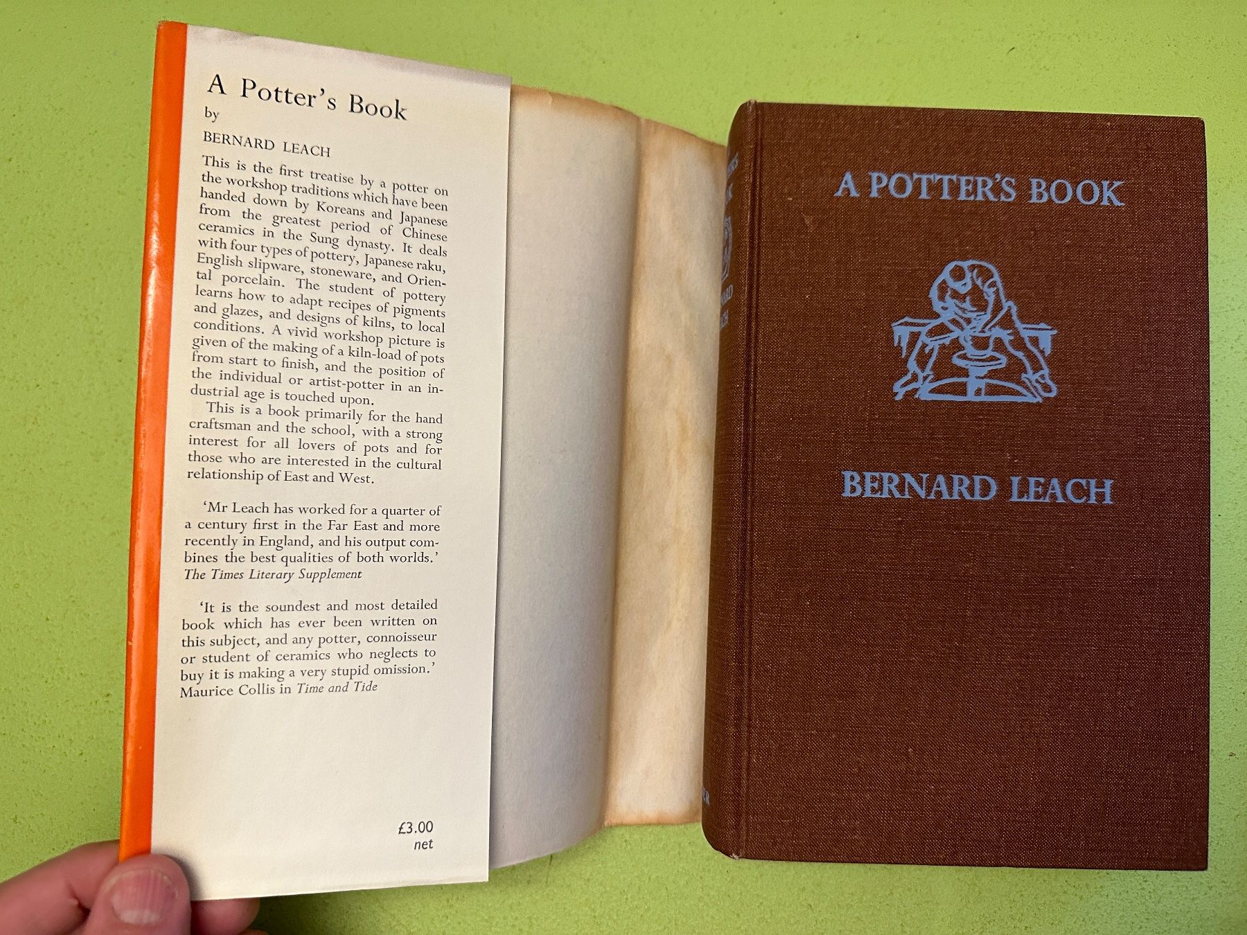 Libri: Bernard Leach: A Potter's Book. – Usato da Zürich venduto da allp 1