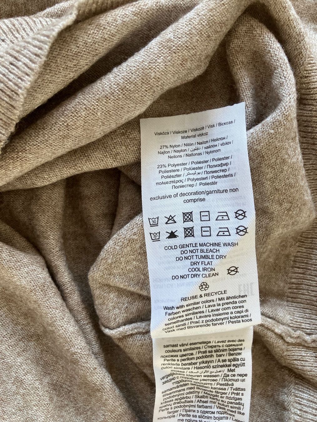 Only Maglioni & Felpe: Only Strickpullover Beige, Grösse M - Kuschelig! – Usato da Unterägeri venduto da Bettsofa123 5