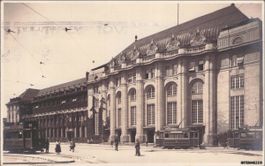 St. Gallen // 1913 RAR !!! Trams Bahnhof Menschen belebt