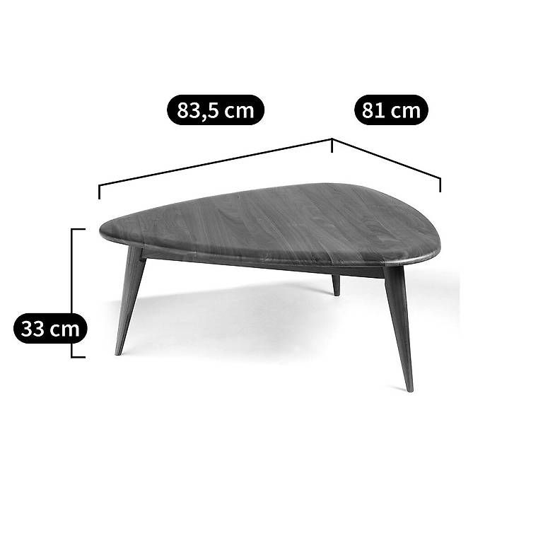 La Redoute Tavoli: Belle table basse noyer massif, Théoleine – Nuovo (secondo la descrizione) da Bussigny venduto da Lybaro 3