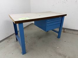 Lista Werkbank 160x80x90cm mit 3er Schubladenstock