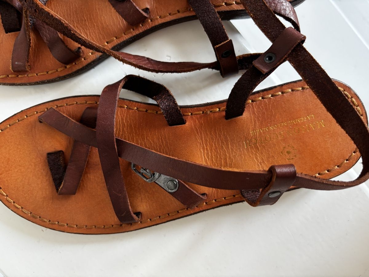 Maison Scotch Damenschuhe: Maison Scotch Sandalen Leder Grösse 36  – Neu (gemäss Beschreibung) aus Stäfa von InesBo 1