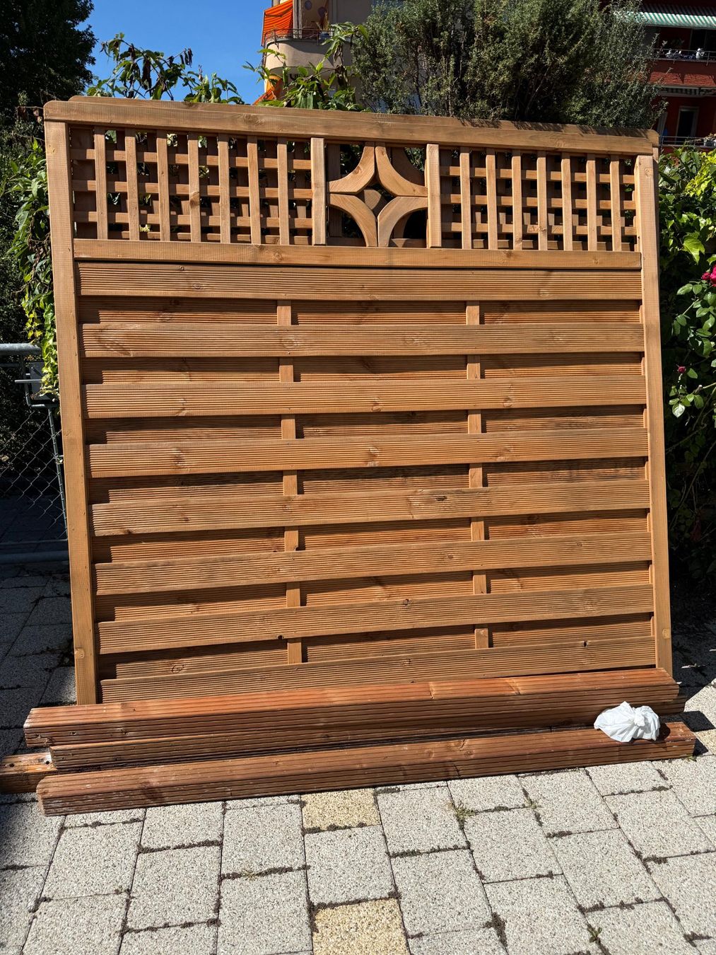 Fendivista: Sichtschutz, Gartenzaun Holz – Usato da Winterthur venduto da tim_cl8x