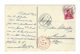 Bains de Heustrich 1912 Suisse h5