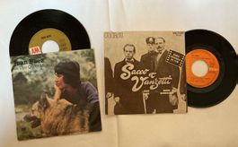 Schallplatte Vinyl Single 7“ / Joan Baez - Sacco & Vanzetti