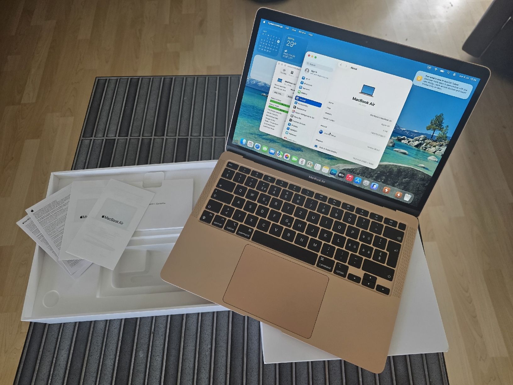 Apple Notebooks: Apple MacBook Air M1 TOP Zustand,  – Gebraucht aus Biberist von Volo28
