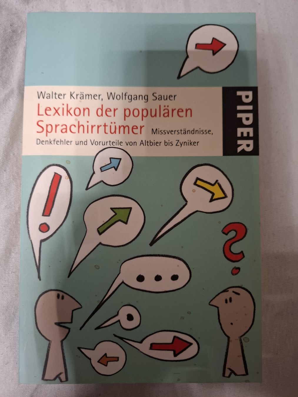 Bücher: Lexikon der populären Sprachirrtümer. Krämer/Sauer – Gebraucht aus Urtenen-Schönbühl von nerdgirl
