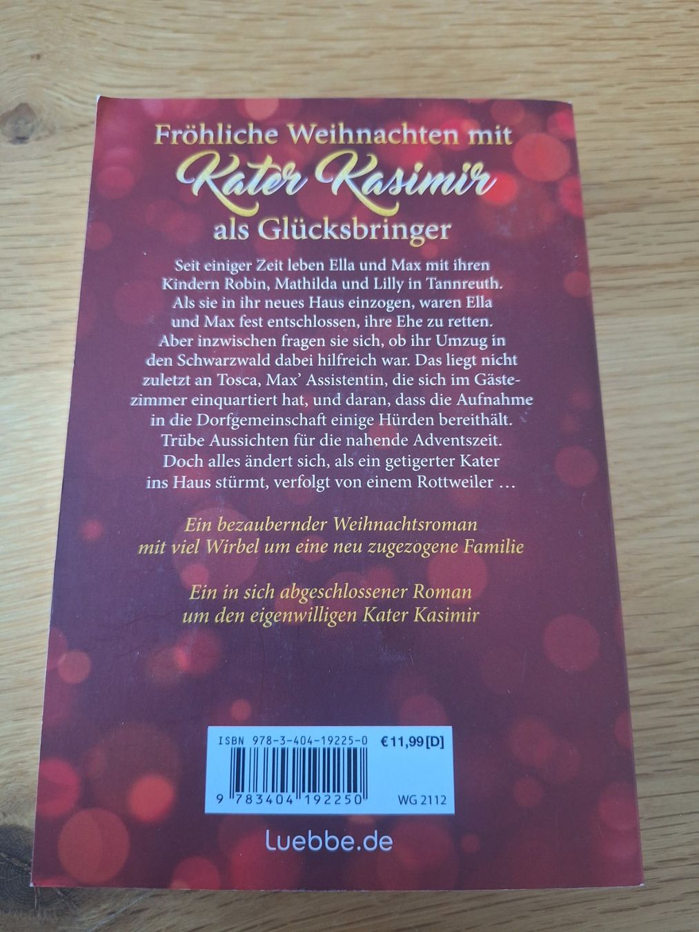 Livres: Roman Der Weihnachtskater Elke Schweizer gebraucht – D'occasion à Wanzwil par chlinih93 1