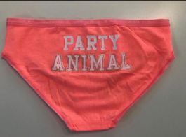 Victoria’s Secret Party Animal Cotton Hiphugger Panty S NEW