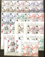 1980 Vatikan Weltreisen Papst Johannes II 4er  **- ET / 64.€
