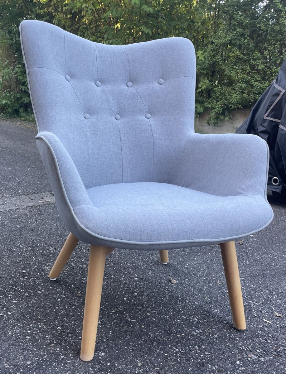 Micasa Fauteuils: Micasa Alf Sessel hellgrau – D'occasion à Basel par noee_joset 4