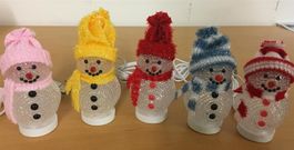 USB Schneemann mit Farbwechsel