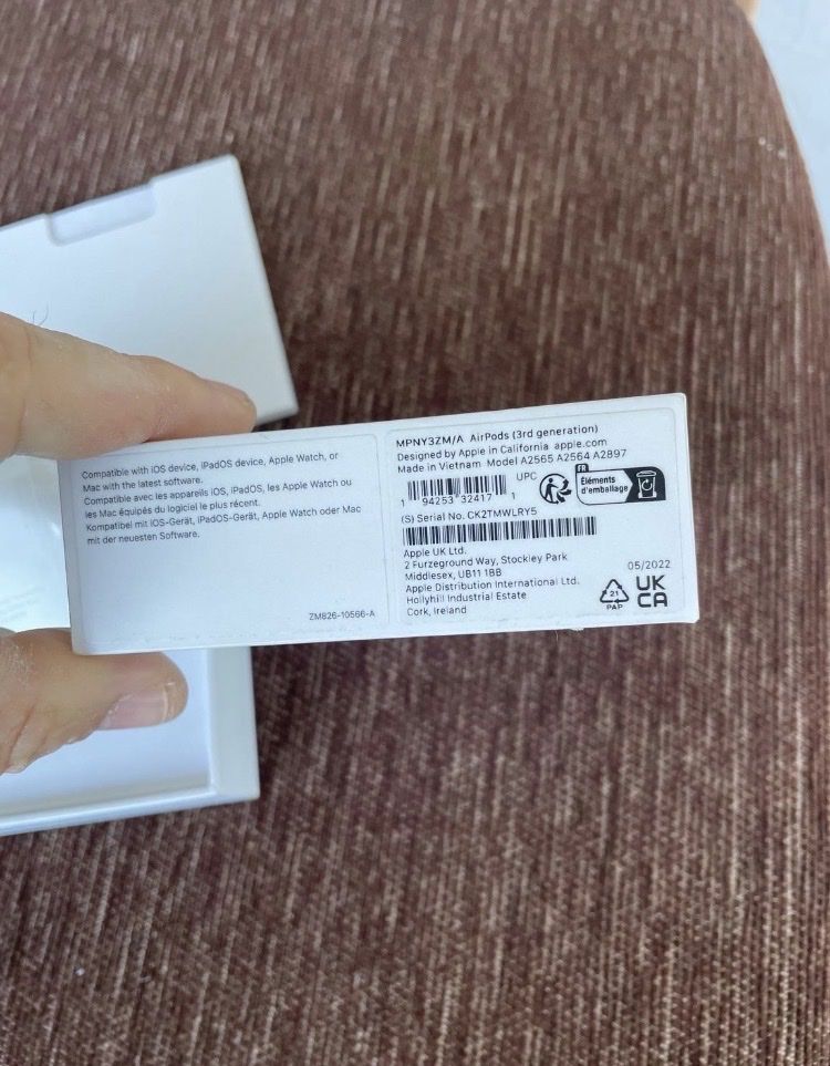 Apple Casques audio: Apple AirPods 3.Generation – D'occasion à Schaan par meh_zd8z 1
