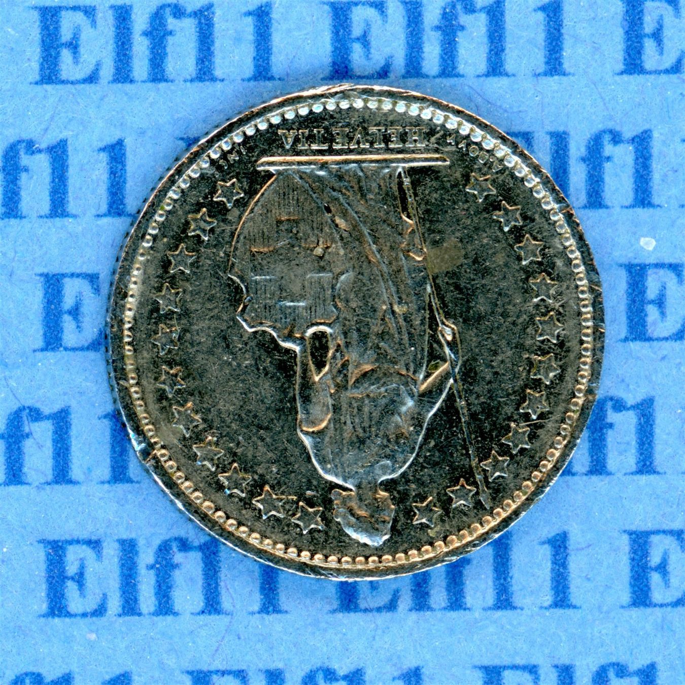Tutti le monete: CHF___0.50 1979 ss-vz 50 Rappen – Usato da Widnau venduto da Elf11 1