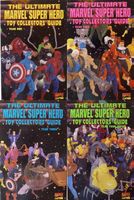 1995 MARVEL SUPER HERO TOY COLLECTORS GUIDE 1-4 TOY BIZ