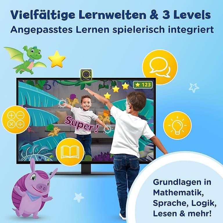 Vtech Giocattoli: VTech LeapMOVE Interaktives Videospiel-System neuwertig – Nuovo (secondo la descrizione) da Kreuzlingen venduto da Best-Deal-Oase 4