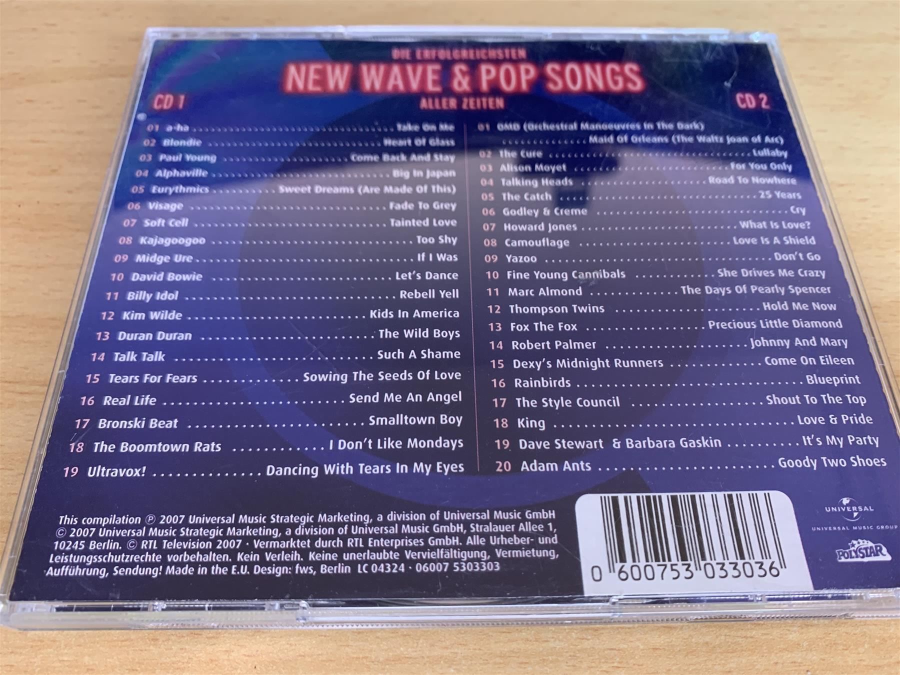CD: Die Ultimative Chart Show - Die Erfolgreichsten New Wave & P – Usato da Rikon im Tösstal venduto da Alpenmutz 1