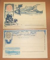 Suisse - 2 entiers postaux 1893/1894 non utilisés