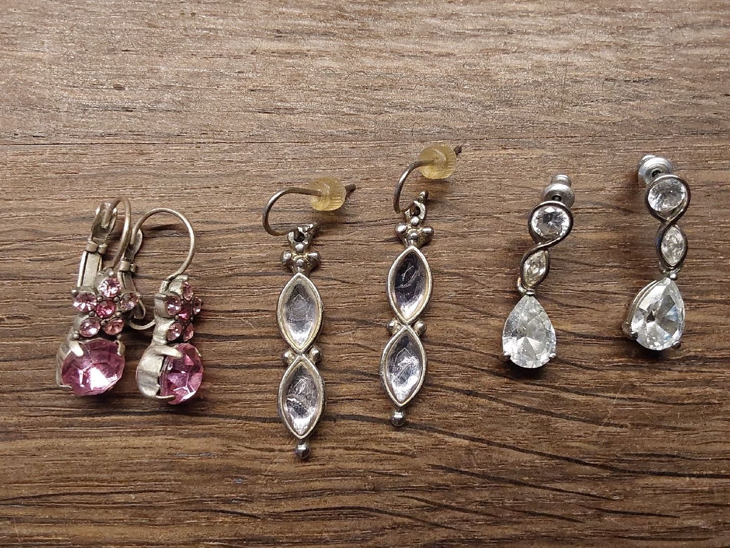 Orecchini pendenti & Orecchini a lobo: 3 Paar Ohrschmuck – Usato da Köniz venduto da scopello12