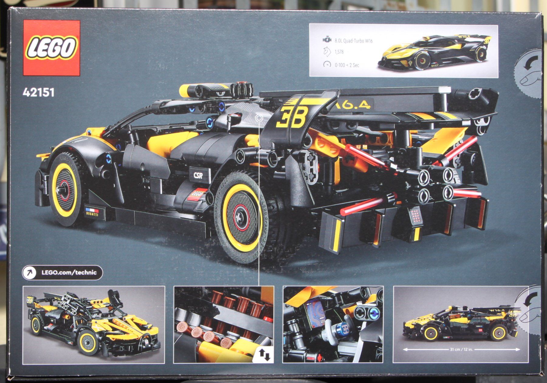 Lego Kit di costruzioni: Lego Technic Nr. 42151 Bugatti – Nuovo e nell'imballaggio originale da Kriens venduto da Oirador 1