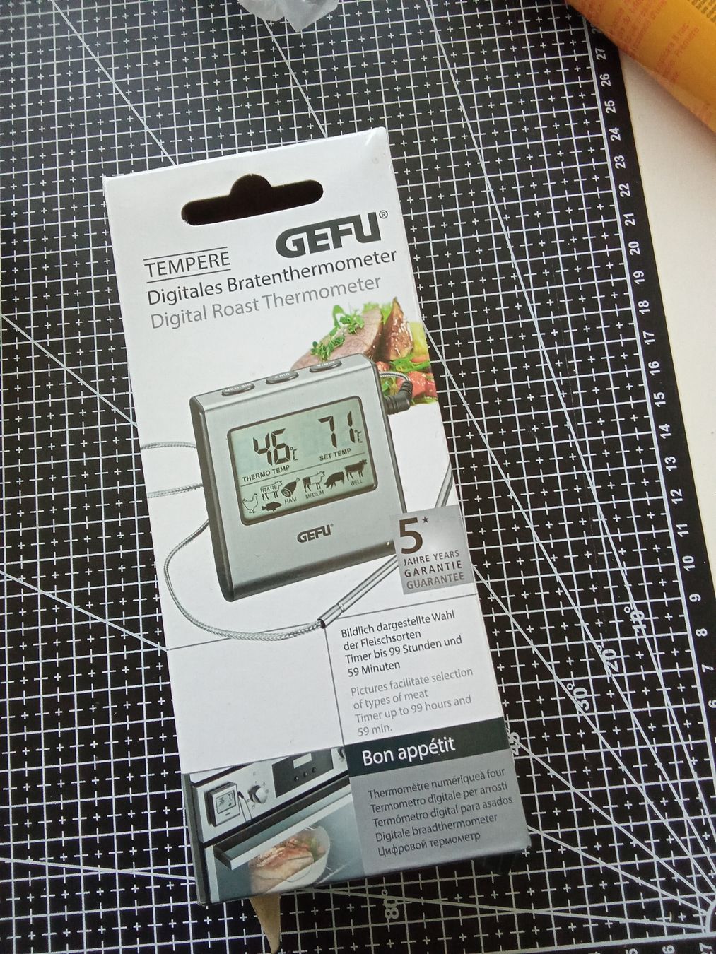 Elettrodomestici da cucina: GEFU digitales Bratenthermometer neu – Nuovo e nell'imballaggio originale da Oberengstringen venduto da Pepper6