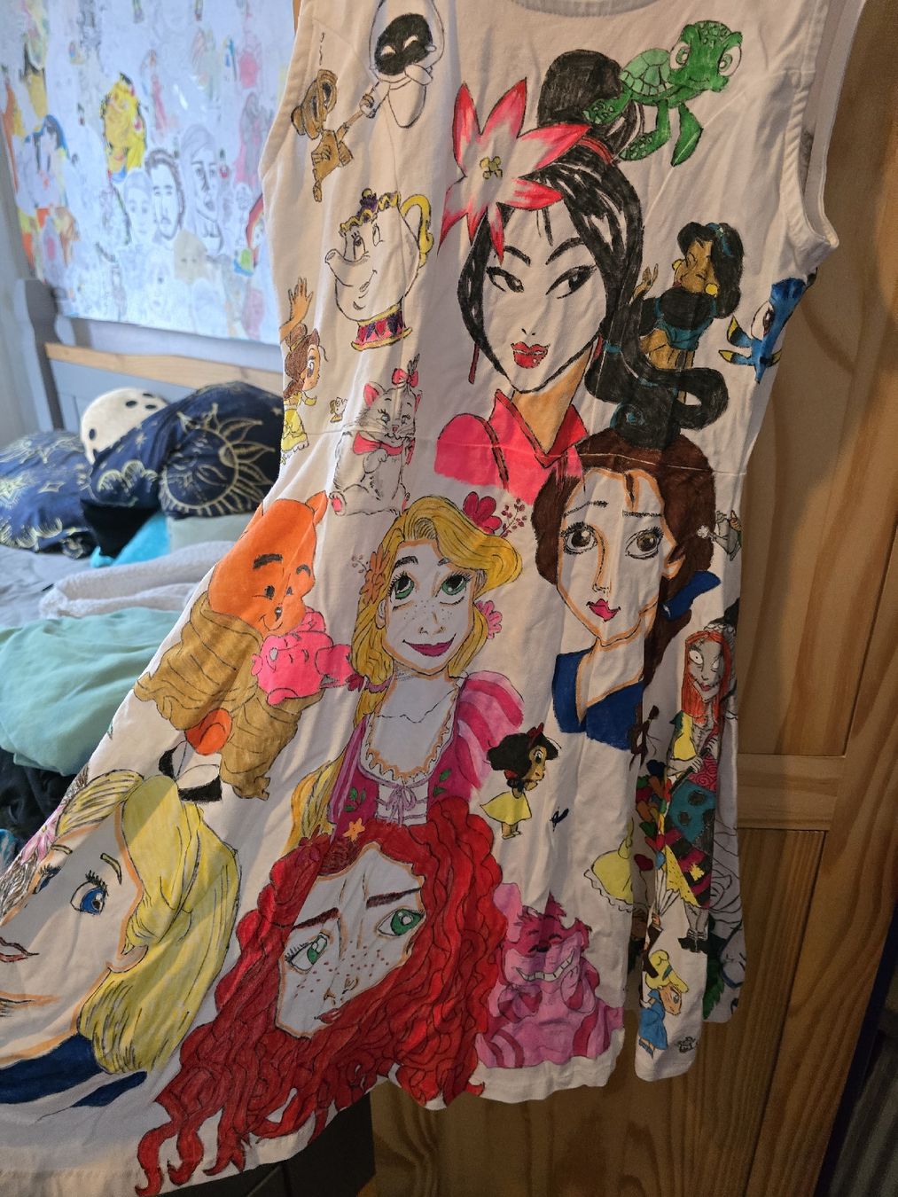 Kleider: Sommer Kleid mit Disney Figuren, Grösse M, Secondhand! – Gebraucht aus Wald zh von LilysZauberwelt 3