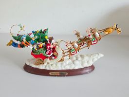 Disney Dashing Through the Snow - Bradford Exchange 2011