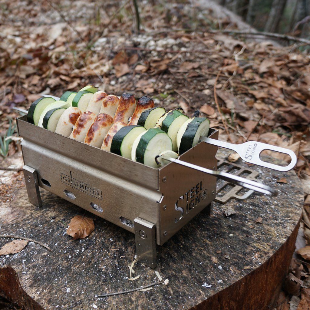 Set di posate: Grillspiess elegante – Nuovo e nell'imballaggio originale da Sarmenstorf venduto da SteelSign 4