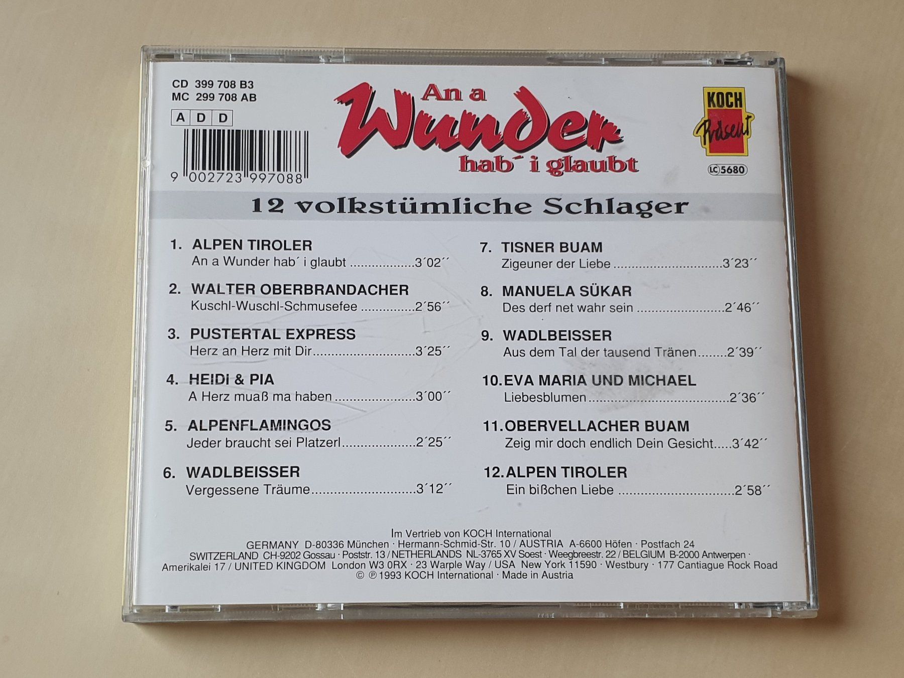 CD: An a Wunder hab i glaubt – Usato da Stansstad venduto da collectorsshop 1