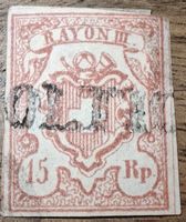 Rayon Nr. 20 Typ 2 / Stabstempel 