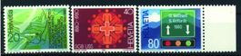 1980, Nr.642–644, Sonderpostmarken II **