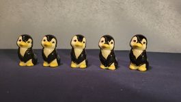 5 Keramik Pinguine