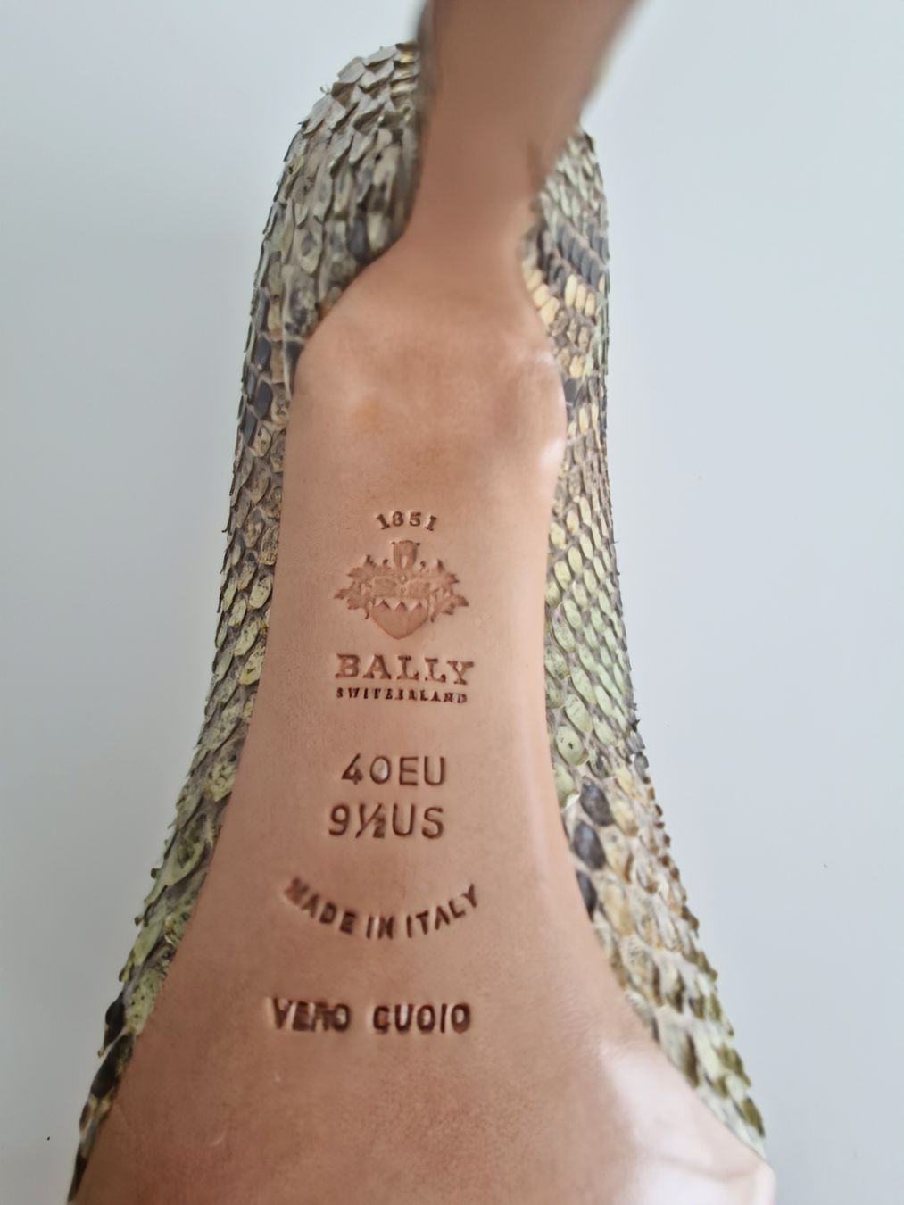 Bally Chaussures femmes: NEU! BALLY Python Pumps Gr.40 – Neuf (Voir description) à Horgen par akkohappyshopping 6