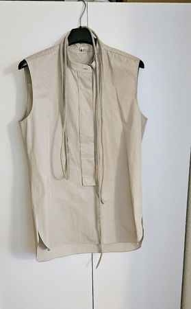 N8 Baumwollbluse Gr. 38 beige - Top Zustand!