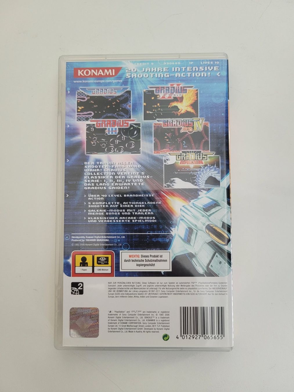 Giochi: Gradius Collection (PSP) – Usato da Uezwil venduto da -Retrogames- 2