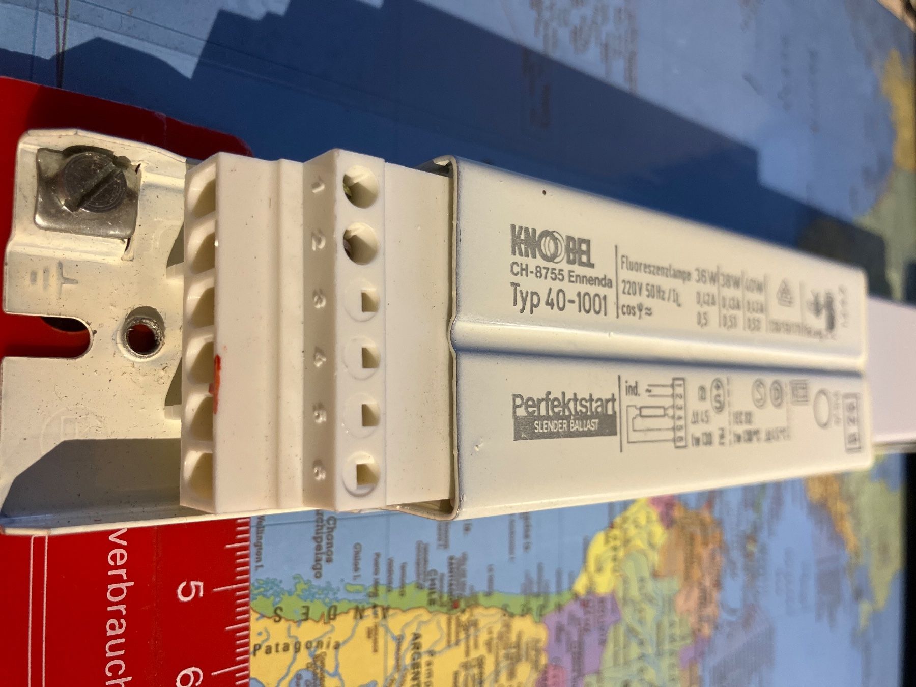 Componenti elettronici: Vorschaltgerät Fluoreszenzlampe – Nuovo (secondo la descrizione) da Cunter venduto da Bicasi58 4
