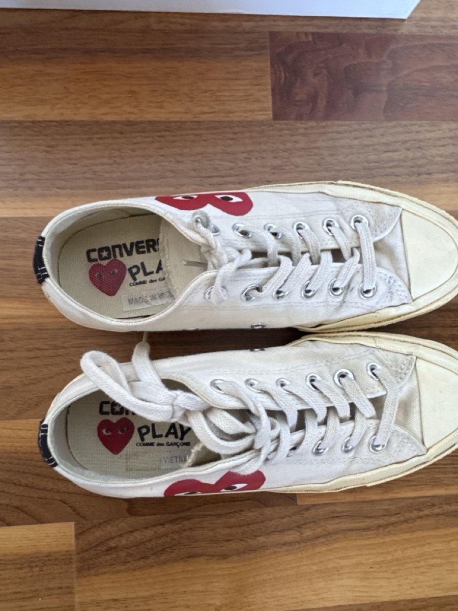 Comme Des Garcons Herrenschuhe: Converse Comme des Garcons - 2er Set, gebraucht – Gebraucht aus Schlieren von Chabuh 4