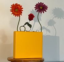 Vase aus Holz - Geschänkartikel - Neu